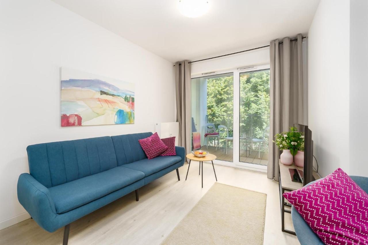 Nadmorskie Tarasy Kolobrzeg Apartment Bagian luar foto